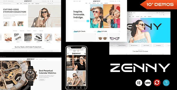 Zenny - Jewelry, Watches & Glasses WordPress Theme featured image