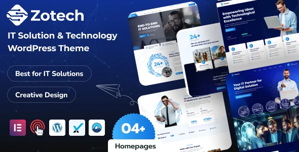 Zotech – IT Solutions & Technology WordPress Theme featured image