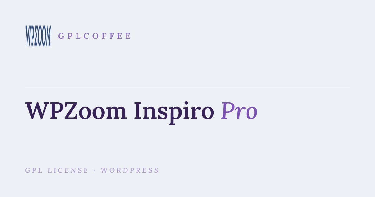 Download Inspiro Pro v1.9.0 - Elementor Portfolio Theme for Wordpress ...